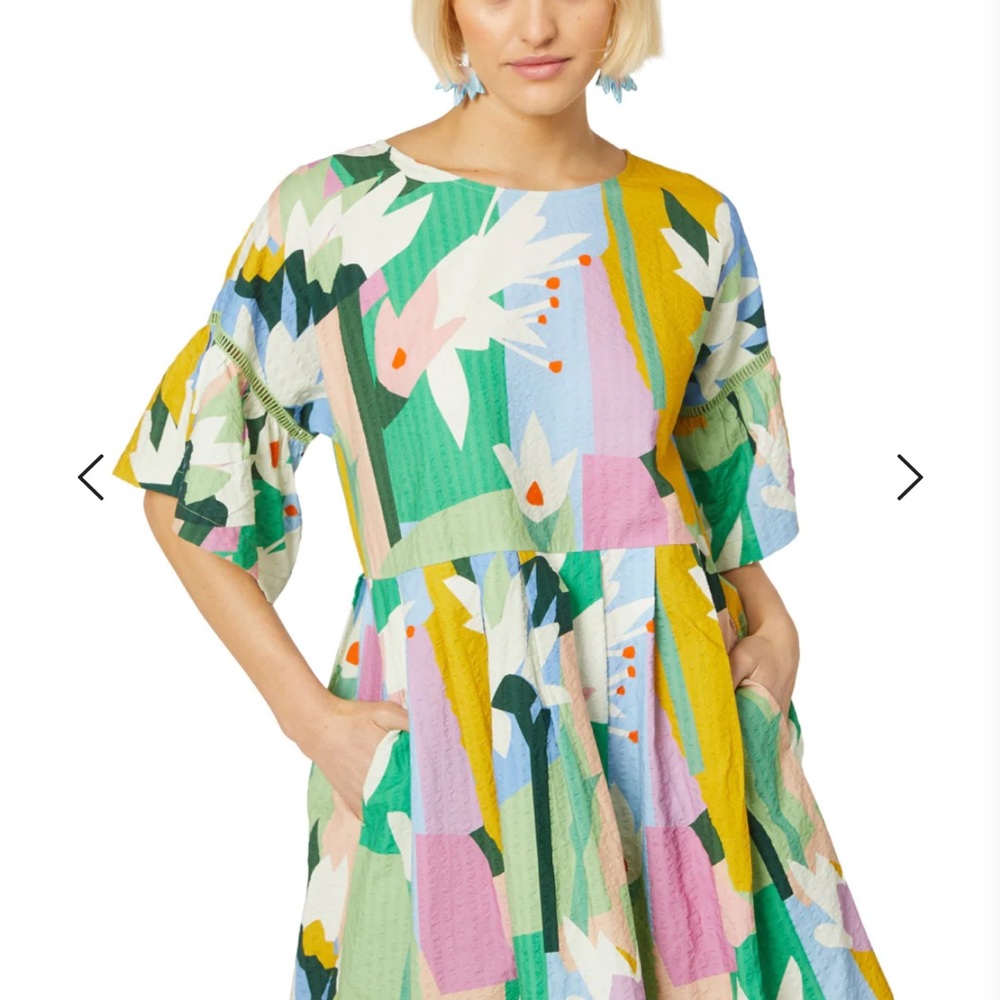 Gorman Multicolor Floral Midi Dress